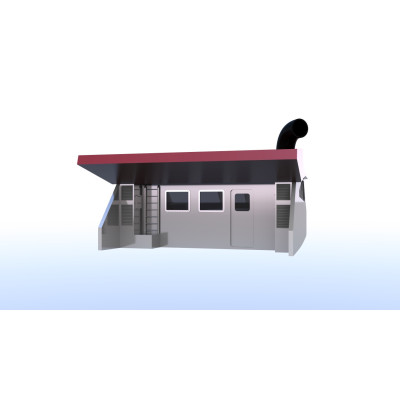 Chalutier Hauturier breton de 21,50 m - Echelle : 1/25 - Fichiers STL