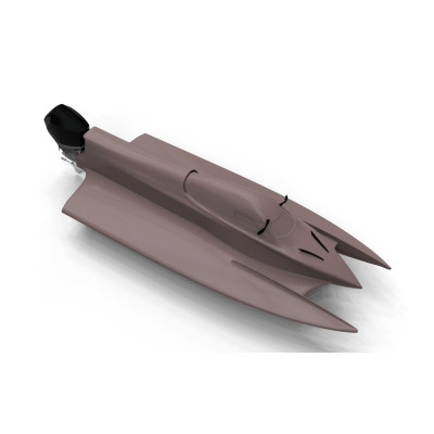 Catamaran HB DAC - 1/5 - Fichiers STL